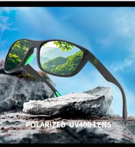 Polarized sports sunglasses UV400 outdoor driving fishing cycling running sun glasses for men