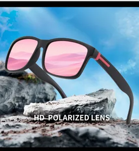 Polarized sports sunglasses for outdoor driving, cycling, and UV400 eye protection.