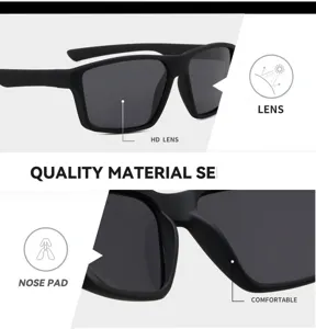 Men's outdoor polarized sports sunglasses, driving cycling climbing UV protection