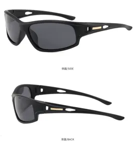 Polarized sports sunglasses for men and women, outdoor cycling and driving uv400 shades.