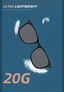 Lunettes de soleil carrees TR90 legeres pour hommes et femmes, lunettes vintage stylees.