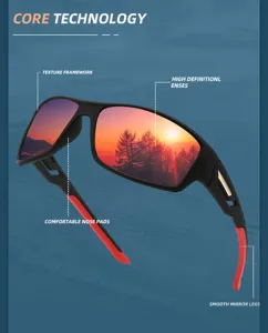 Outdoor polarized sunglasses for men and women, featuring HD lenses and durable frames.