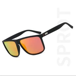 Polarized sunglasses large frame men women UV protection outdoor cycling driving sun glasses