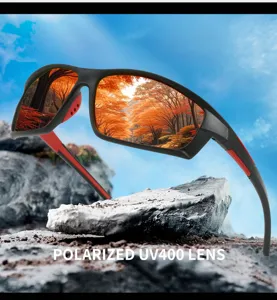 Polarized sports sunglasses for cycling running outdoor fishing windproof UV400 eyewear
