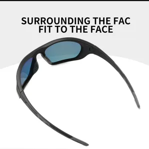 Men women cycling sports polarized sunglasses outdoor fishing square frame stylish eyewear