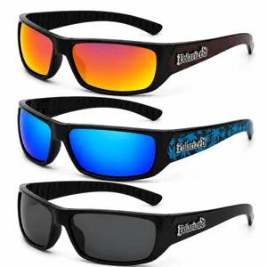 Men's Polarized Sunglasses UV400 West Coast Fashion Outdoor Sport Glasses PC Frame TAC Lens For Fishing Cycling Surfing