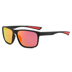 Unisex polarized sports sunglasses for outdoor fishing, cycling and mountain climbing.