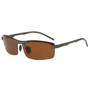 Outdoor polarisierte Sonnenbrille für Damen und Herren, UV-Schutz zum Fahren und Angeln.