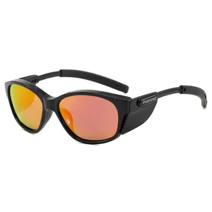 Men Women Polarized Windproof Sunglasses Driving Fishing Outdoor Adjustable Temples