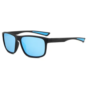 Polarized sports sunglasses for men and women, outdoor fishing sun protection stylish eyewear.