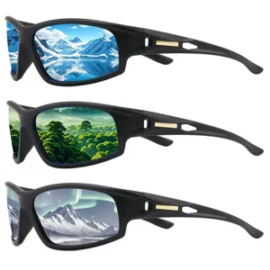 Polarized Sports Sunglasses For Men Women Outdoor Cycling Driving Fishing UV400 Protection Running Sun Glasses