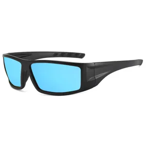 Nouvelles lunettes de soleil polarisées carrées pour plein air cyclisme sport protection UV tendance