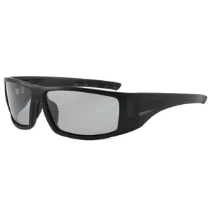Lunettes de Soleil de Sport Polarisées Homme Cadre Carré Protection UV Cyclisme