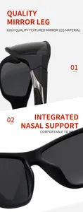 Men women sports polarized cycling sunglasses tactical outdoor fishing square shades new