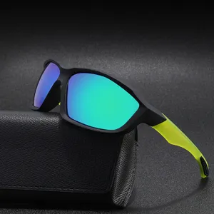 Outdoor cycling polarized sunglasses, UV protection sports sun glasses for fishing riding.