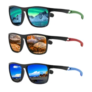 Unisex Outdoor Sports Polarized Sunglasses PC Frame TAC Lens UV400 Protection Cycling Driving Sun Glasses