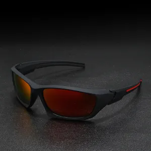 Polarized sports cycling sunglasses for outdoor driving fishing, UV protection glasses.