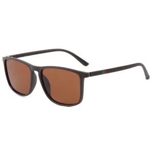 Lunettes de soleil de conduite polarisées rétro pêche en plein air UV protection vintage