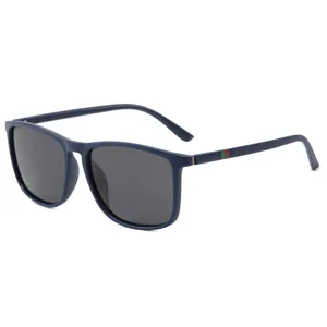 Lunettes de soleil carrees polarisees homme retro conduite sport peche protection UV