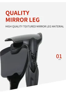 Outdoor sports sunglasses detail, high quality black textured mirror leg, fashion driving eyewear.