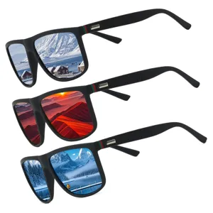 Polarized Sports Sunglasses Large Frame UV400 Outdoor Driving Cycling Fishing Glasses Men Women Fashion Eyewear