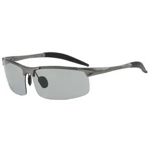 Aluminum magnesium cycling polarized sunglasses outdoor sports UV protection bicycle glasses