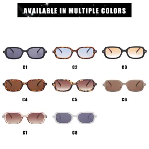 Square sunglasses for men women fashion vintage small frame multi color options available stylish