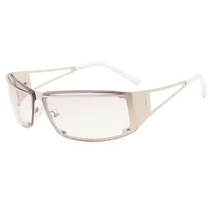 Y2K hollow out metal sunglasses for women men fashion street style eyewear main view