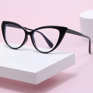 Occhiali da Vista Donna Occhio di Gatto Luce Blu Montatura Trendy Stile Fashion B