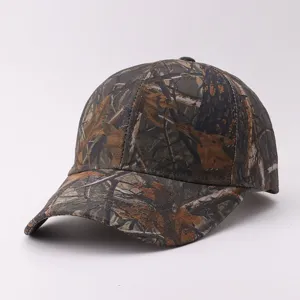 Klassische Camouflage Baseballcap Outdoor gebogene Krempe Sonnenschutz Hut Unisex.