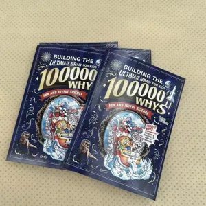 Children science book 100000 whys english educational reading main product display photo