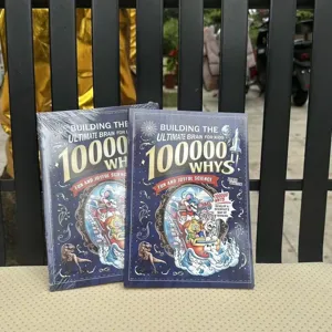 Children science popularization book 100000 whys educational reading gift for kids.