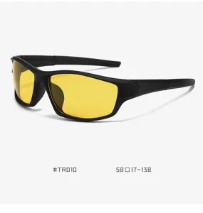 TR90 Polarized Sports Sunglasses Men Women Outdoor Cycling Driving Fishing UV Protection