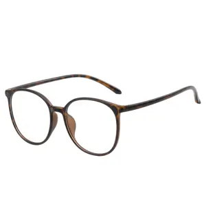 Koreaanse Stijl Retro TR90 Groot Montuur Bril Vrouwen Anti-Blauw Licht Bijtheid Recept Lichtgewicht Optische Bril