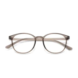 Unisex Retro Montura Grande TR90 Montura per Occhiali da Vista Anti Luce Chiara Lente Occhiali Moda Quotidiano