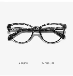 TR90 retro cat-eye eyeglasses frame stylish vintage optical prescription clear glasses.