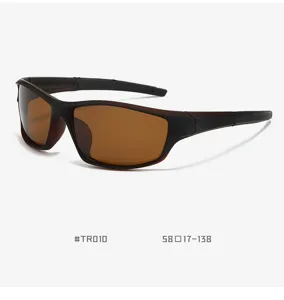 TR90 polarized sports sunglasses for outdoor cycling fishing and driving model TR010.
