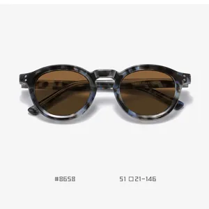 Retro TR90 Polarized Sunglasses For Men Women Vintage Small Round Frame UV400 Protection Fashion Sun Glasses Eyewear