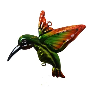 Acchiappasole colibrì cristallo appendino ornamento per giardino decorazione esterna vento