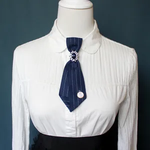 Cravatta A Fiocco Stile Collegiale JK Fiore Per Collo Da Donna Camicia Uniforme Professionale
