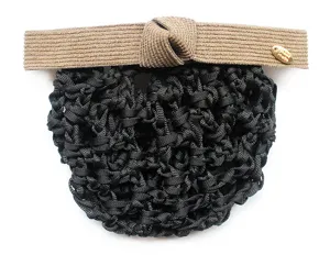 Professional hair net bowknot for stewardess nurse daily work elegant hair accessories