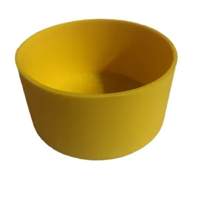 Housse de protection en silicone pour bouteille base anti-dérapante pour tasses d'eau