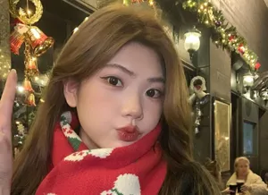 Christmas cashmere-feel knitted scarf winter warm neck warmer cozy holiday festive accessory