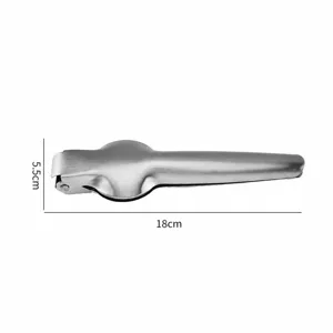 Stainless steel chestnut opener kitchen nutcracker tool for fast peeling and shell cracking.