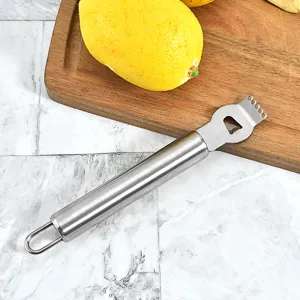 Roestvrij staal citroen zester tool keuken fruit schiller rasp kookaccessoires handig