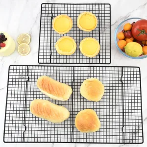 Stainless Steel Baking Cooling Rack Wire Cooling Grid For Bread Cake Pastry Kitchen Baking Tool Metal Cooling Tray