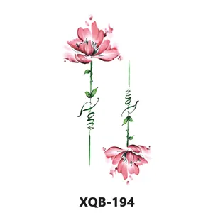 Waterproof Temporary Tattoo Sticker Floral Animal Geometric Water Transfer Fake Body Art Tattoo For Women Men