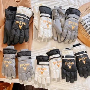 Winter Thermal Ski Gloves Waterproof Windproof Fleece Lined Touchscreen Gloves For Kids And Adults Outdoor Cycling