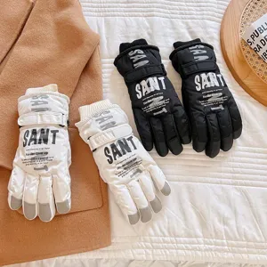 Winter Warm Touchscreen Gloves Waterproof Fleece Lined Anti Slip Snow Skiing Riding