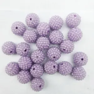 10-22mm fruehling helllila harz strass klobige acryl perlen hauptprodukt ansicht bild